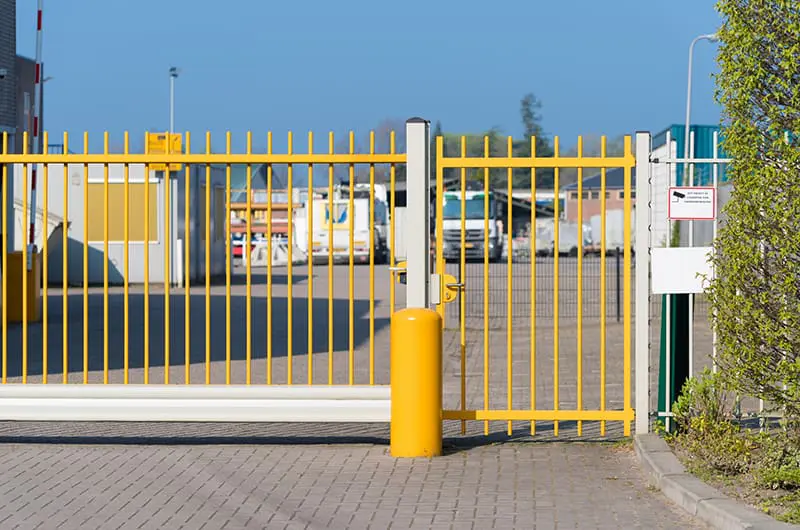 commercial access control solutions include pedestrian gate access on commercial properties