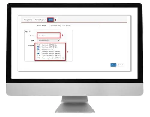 setting up Fire alarm control