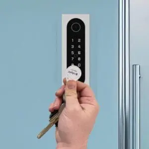 resident acess key fob entry scan to unlock