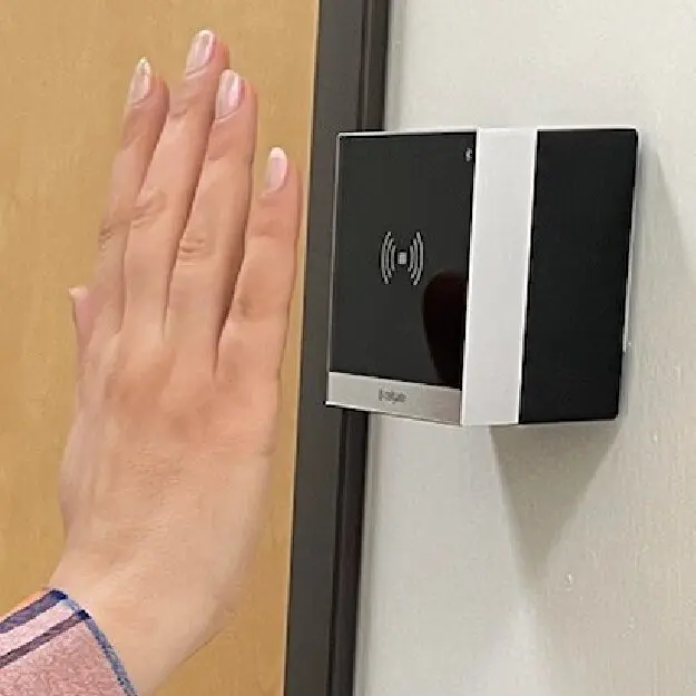 resident access touchless entry wave to unlock