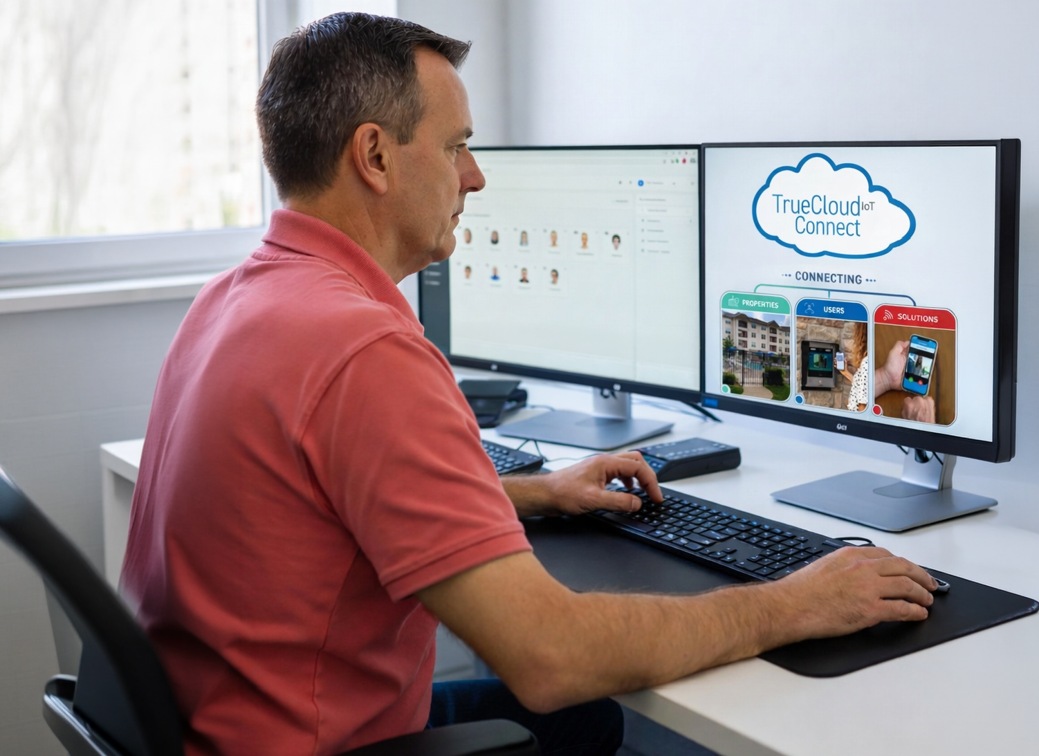 Dealer managing TrueCloud Connect administration for customers