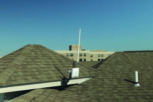 OmniPoint multi-point wireless access control gateway on roof