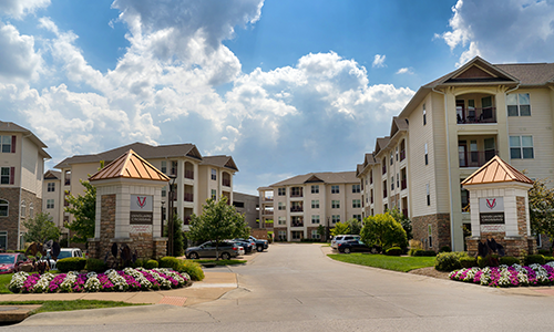 omnipoint-apartments-multi-tenant apartment complex external entrance access control security