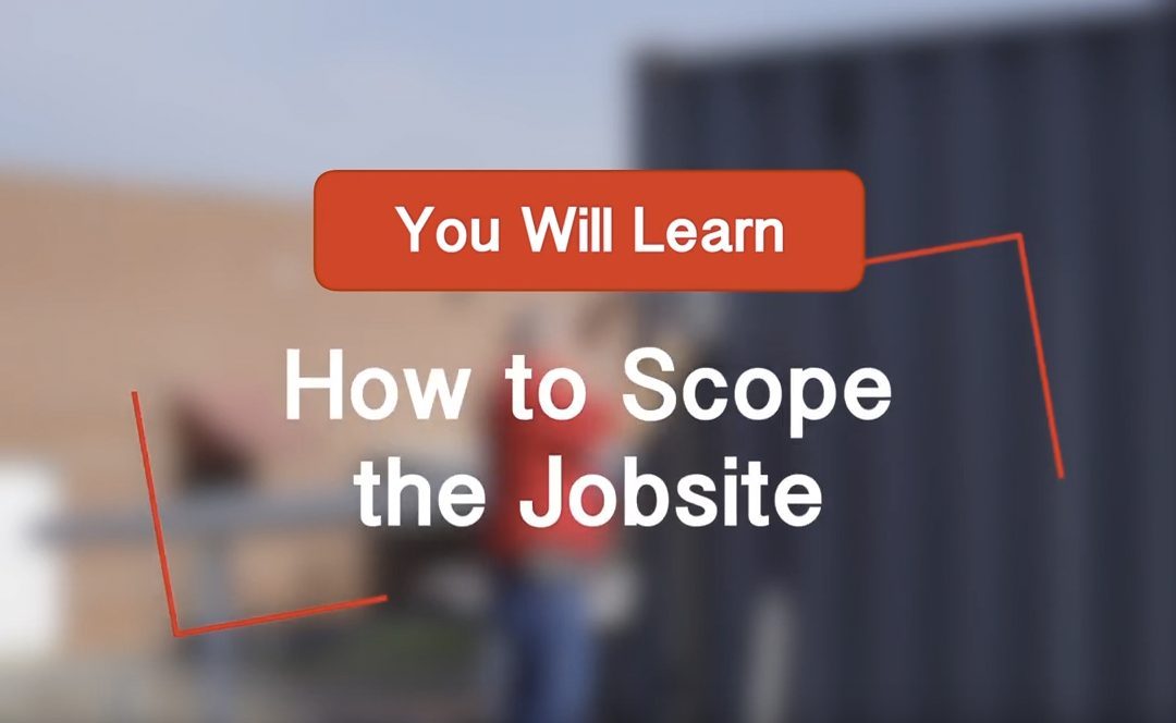 OmniPoint Best Practices - How to Scope the Jobsite - Video walk through tutorial for CellGate product solution Texas based company