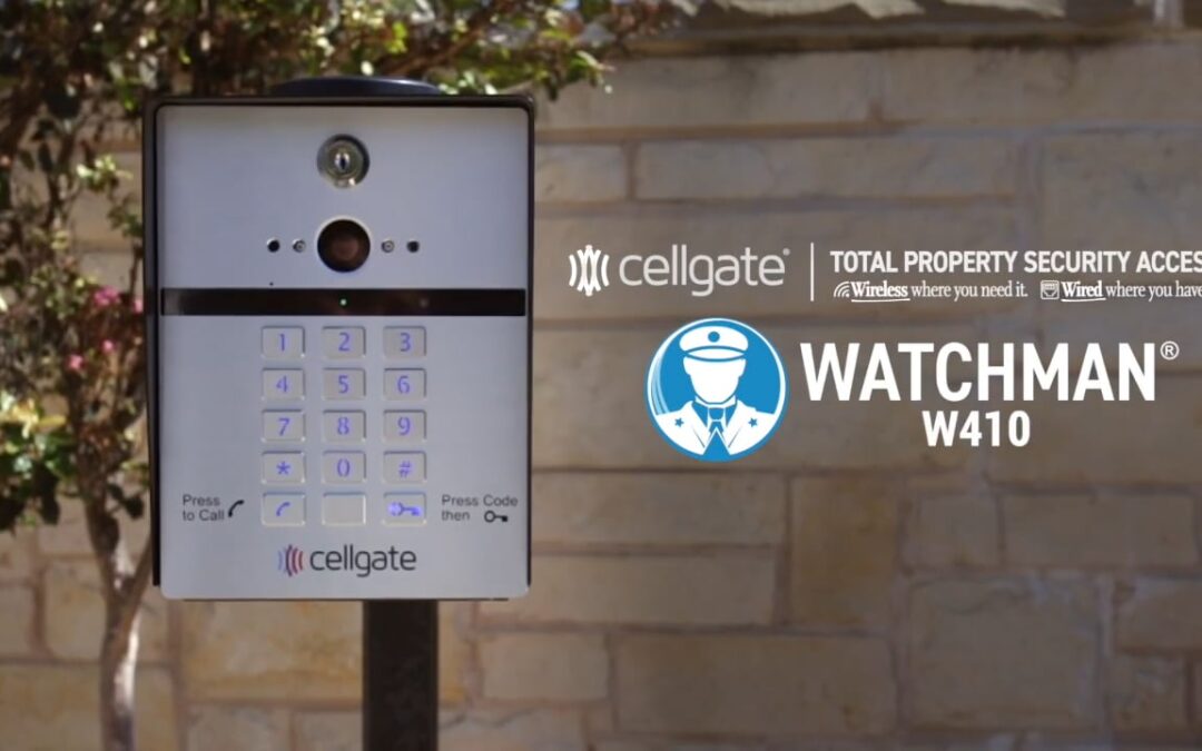 โถ Secure Your Property with CellGateโs Watchman W410 Telephone Entry
