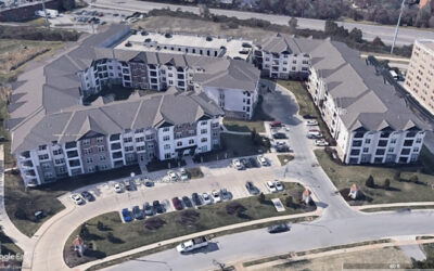view from above the vanguard crossing apartments in st louis missouri mo united states cellgate access control security system white paper