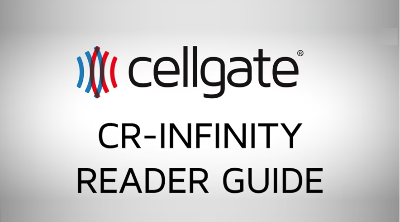 โถ CellGate CR-Infinity Reader Guide: Four Ways to Enter Your Property