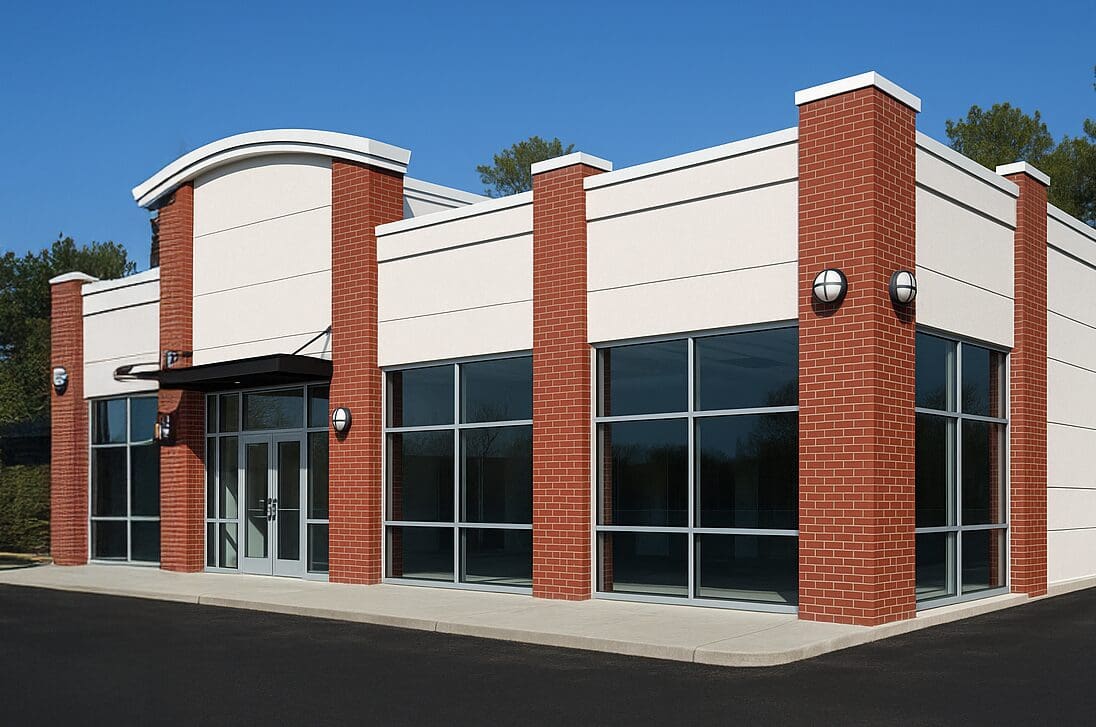 Building White and Brick needing employee and customer access management