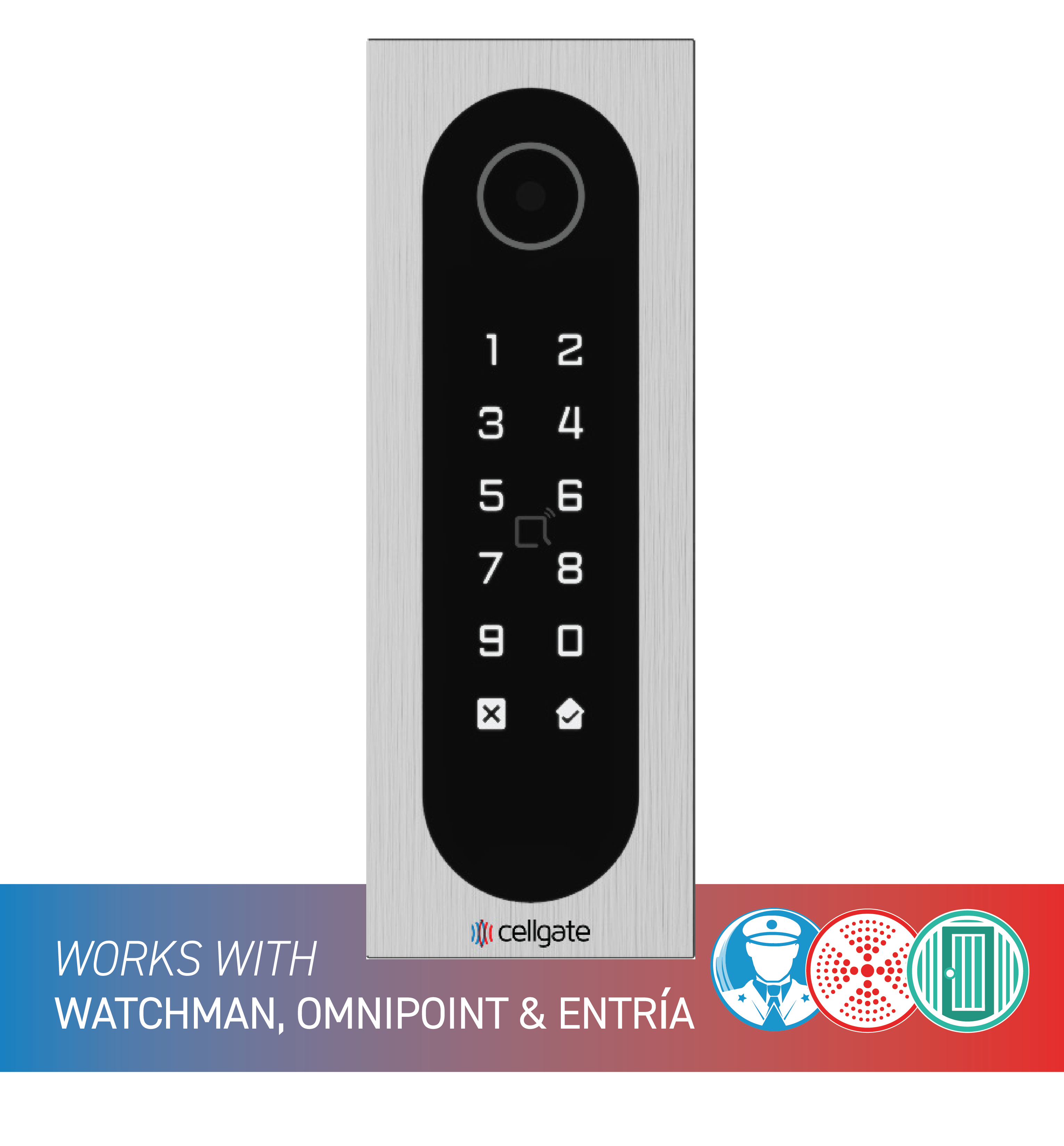 CR-Infinity - Works with OmniPoint Watchman and Entria-01 W462 Video Intercom