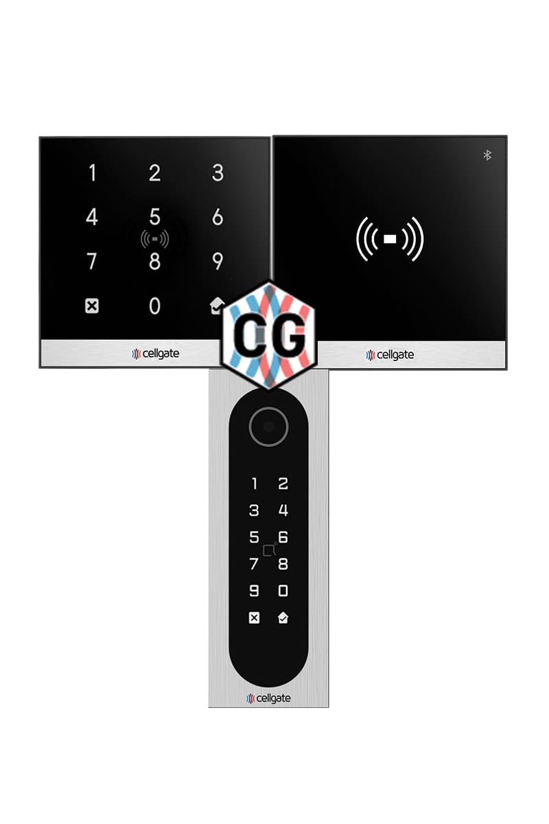 CG Readers & Credentials cellgate products with number panels