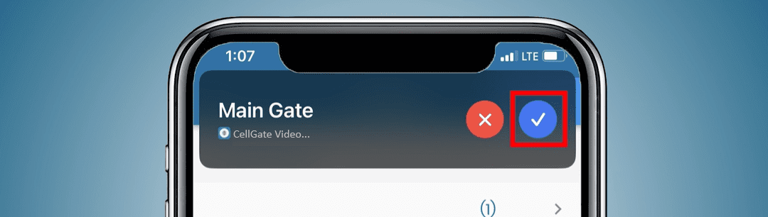 Answering a Video Call