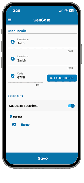 User Setup