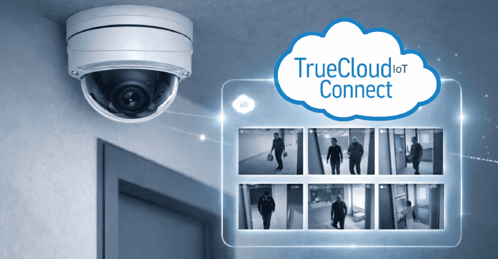 CellGate Entría security camera system image panel