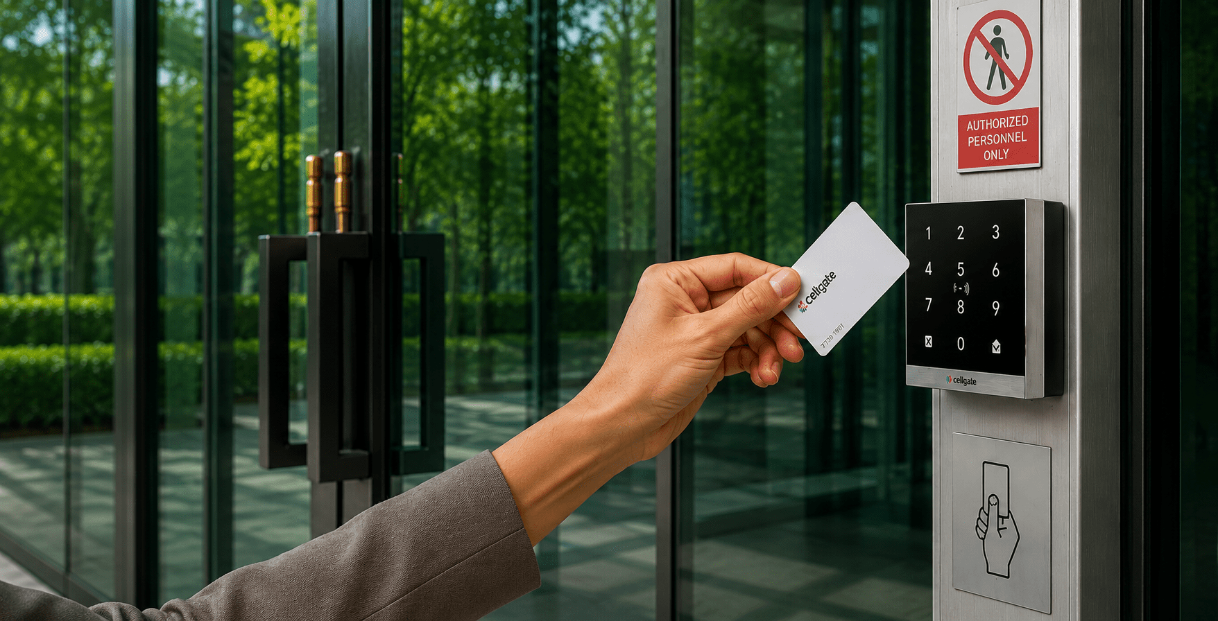 Digit Reader - CellGate: Total Property Wireless Access Control Solutions